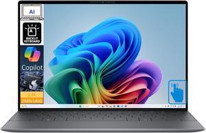 Dell XPS 13 AI PC Laptop 13.4" Touchscreen 2.8K Display (Qualcomm Snapdragon X Elite X1E-80-100, 16GB LPDDR5X, 512GB SSD, Qualcomm Adreno, Backlit KB, Fingerprint, WiFi 7, Win 11 Home) (Renewed)