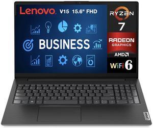Lenovo V15 Business Laptop 15.6" FHD Display (AMD Ryzen 7 7730U, 8GB DDR4, 256GB SSD, AMD Radeon, WiFi 6, Webcam, Bluetooth 5.2, No OS)