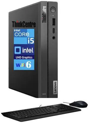 Lenovo ThinkCentre Neo 50Q Tiny Business Mini Desktop (Intel i5-13420H, Intel UHD, 16GB DDR4, 1TB PCIe SSD, WiFi 6, Bluetooth 5.2, 65W PSU, RJ-45, 1 Display Port, 1 x HDMI 2.1, Win 11 Pro)
