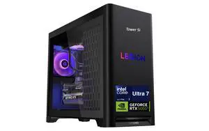 Lenovo Legion Tower 5i Gaming Desktop PC (Intel Ultra 7 265F, GeForce RTX 5060 Ti 8GB GDDR7, 32GB DDR5, 1TB PCIe SSD, Win 11 Pro)