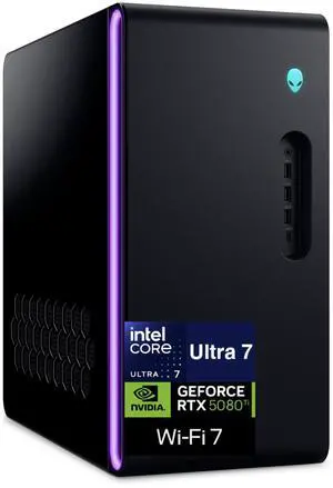Alienware Aurora ACT1250 AI Gaming Desktop PC (Intel Ultra 7 265F, NVIDIA GeForce RTX 5080 16GB GDDR7, 32GB DDR5, 128GB PCIe SSD + 1TB HDD, Win 11 Pro) Alienware Aurora ACT1250 AI Gaming Desktop PC (Intel Ultra 7 265F, NVIDIA GeForce RTX 5080 16GB GDDR7, 32GB DDR5, 128GB PCIe SSD + 1TB HDD, Win 11 Pro)