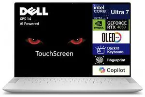 Dell XPS 14 9440 AI Powered Laptop 14.5 3.2K (Intel Ultra 7- 165H, 16GB LPDDR5X, 1TB M.2  PCIe SSD, GeForce RTX 4050, Win 11 Pro)