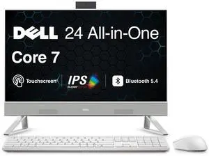 Dell 24 AI Powered All-in-One 23.8" Touchscreen IPS FHD Display (Intel Core 7 150U, 16GB DDR5, 4TB PCIe SSD, Intel Graphics, WiFi 6E, Webcam, Bluetooth 5.4, Win 11 Pro) Dell 24 AI Powered All-in-One 23.8" Touchscreen IPS FHD Display (Intel Core 7 150U, 16GB DDR5, 4TB PCIe SSD, Intel Graphics, WiFi 6E, Webcam, Bluetooth 5.4, Win 11 Pro)