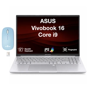 ASUS Vivobook 16 Vivobook 16 Business Laptop 16.0" IPS WUXGA Display (Intel i9-13900H, 16GB DDR4, 8TB PCIe SSD, Intel Iris Xe, Backlit KB, Fingerprint, WiFi 6E, Win 11 Home) w/Dockztorm Wireless Mouse ASUS Vivobook 16 Vivobook 16 Business Laptop 16.0" IPS WUXGA Display (Intel i9-13900H, 16GB DDR4, 8TB PCIe SSD, Intel Iris Xe, Backlit KB, Fingerprint, WiFi 6E, Win 11 Home) w/Dockztorm Wireless Mouse