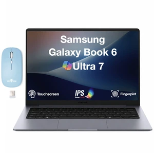 Samsung Galaxy Book6 AI Powered Laptop 16.0" Touchscreen IPS WUXGA Display (Intel Ultra 7 355, 16GB LPDDR5X, 4TB PCIe SSD, Intel Graphics, Fingerprint, WiFi 6E, Win 11 Pro) w/Dockztorm Wireless Mouse Samsung Galaxy Book6 AI Powered Laptop 16.0" Touchscreen IPS WUXGA Display (Intel Ultra 7 355, 16GB LPDDR5X, 4TB PCIe SSD, Intel Graphics, Fingerprint, WiFi 6E, Win 11 Pro) w/Dockztorm Wireless Mouse
