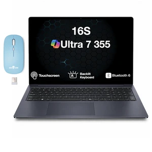Dell 16S Copilot + Laptop 16.0" Touchscreen LED WUXGA Display (Intel Ultra 7 355, 16GB LPDDR5X, 512GB M.2 PCIe SSD, Intel Graphics, Backlit KB, 2 Thunderbolt 4, Win 11 Pro) w/Dockztorm Wireless Mouse Dell 16S Copilot + Laptop 16.0" Touchscreen LED WUXGA Display (Intel Ultra 7 355, 16GB LPDDR5X, 512GB M.2 PCIe SSD, Intel Graphics, Backlit KB, 2 Thunderbolt 4, Win 11 Pro) w/Dockztorm Wireless Mouse