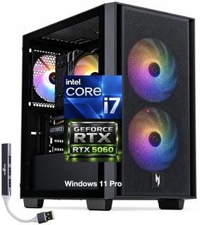 Acer Nitro 60 Gaming Desktop PC (Intel i7-14700F, GeForce RTX 5060 8GB GDDR7, 128GB DDR5, 4TB PCIe SSD, RGB Fans, 650W PSU, WiFi 6, Bluetooth 5.4, RJ-45, Win 11 Pro) w/DKZ USB Port Expander Acer Nitro 60 Gaming Desktop PC (Intel i7-14700F, GeForce RTX 5060 8GB GDDR7, 128GB DDR5, 4TB PCIe SSD, RGB Fans, 650W PSU, WiFi 6, Bluetooth 5.4, RJ-45, Win 11 Pro) w/DKZ USB Port Expander