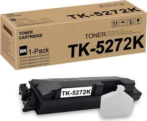 TK5272 TK-5272 TK-5272K Toner Cartridge (1 Pack, Black) Replacement for Kyocera ECOSYS M6235cidn M6635cidn P6230cdn Pinter, 1T02TV0US0 Toner