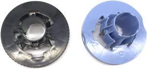 CQ893-67009 Spindle Hub END Cap Blue+Black  DesignJet T520 T120 T730 T830 POJAN Compatible