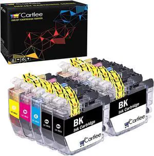 Cartlee 10 Compatible Ink Cartridges Replacement for LC3013 Ink Cartridges BK/C/M/Y LC3011 Ink Cartridges BK/C/M/Y for Brother LC3011 Ink Cartridges for Brother Printer Ink LC3011 (4BK, 2X C/M/Y)