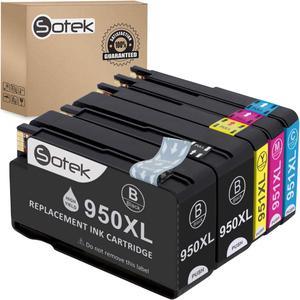 Sotek 950XL 951XL 950 951 Compatible Ink Cartridges Replacement, use with Officejet PRO 8630 8640 8660 8615 8625 251dw 271dw 8600 8610 8620 (New 2B/C/M/Y, 5 Pack)