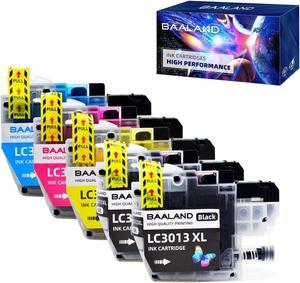 BAALAND LC-3013 Compatible Ink Cartridges Replacement for Brother LC3013 LC3011 High Yield for MFC-J491DW MFC-J895DW MFC-J690DW MFC-J497DW Printer (2BK, 1C, 1M, 1Y)