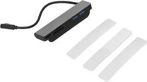 6 in 1 USB C Docking Station with, USB 3.0, and PD Charging Compatible with S8/S9/S10, Mate 10/Pro, P20/P30 4K HD Support