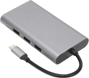 EBTOOLS 10 in 1 USB C Hub, USB 3.0+HDMIMemoryStorage Card ReaderRJ45+PD + 3.5MM AudioVGA Multifunction Docking Station EBTOOLS 10 in 1 USB C Hub, USB 3.0+HDMIMemoryStorage Card ReaderRJ45+PD + 3.5MM AudioVGA Multifunction Docking Station