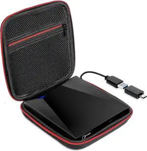 Gotega External DVD Drive USB 3.0 Type C with Storage Case External CD DVD Drive for Laptop Portable DVD/CD ROM +/-RW Drive Burner Rewriter for Windows, Mac, Linux Laptop Desktop, MacBook Gotega External DVD Drive USB 3.0 Type C with Storage Case External CD DVD Drive for Laptop Portable DVD/CD ROM +/-RW Drive Burner Rewriter for Windows, Mac, Linux Laptop Desktop, MacBook