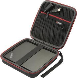 RLSOCO External USB CD DVD Drive Burner Writer Blu-Ray Drive Carrying Case for Dell DW316,LG GP65NB60 8X,Apple USB Superdrive,ASUS ZenDrive V1M/U9M,Verbatim,ASUS,Pioneer (Carrying Case Only)