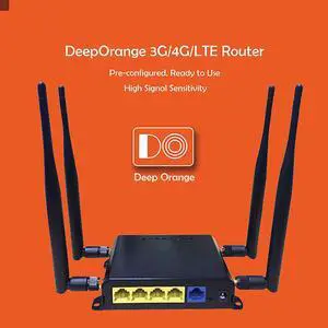 300Mbps 4G LTE Modem Wi-Fi Wireless Router for RVs and Mobile Homes  Strong Signal, USB Port, SIM Card Slot, and External Antennas for USA/Canada/Mexico