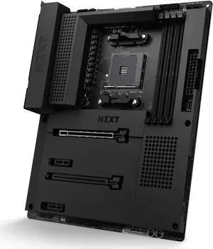 NZXT B550 Black AMD Socket B550 AM4 ATX M.2 Desktop Motherboard A