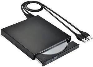 JINDAO DVD Drive USB External CD-RW Recorder DVD/CD Reader Player Optical Drive for MacBook Laptop Computer pc Windows7/8 Linux External DVD Drive (Color:Black) JINDAO DVD Drive USB External CD-RW Recorder DVD/CD Reader Player Optical Drive for MacBook Laptop Computer pc Windows7/8 Linux External DVD Drive (Color:Black)