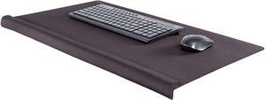 Ergoedge Deskpad W/Large Wrist Rest and Mousing Surface Foam, Large, Black