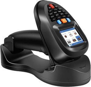 Trohestar N6 Wireless Barcode Scanner Inventory Scanner CCD Handheld Barcode Scanner with 2.4GHz Wireless & Wired Connection Portable Barcode Reader for Windows, Mac, Android, iOS