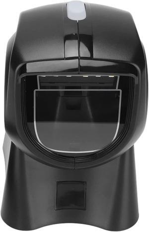 Desktop Barcode Scanner,1D 2D QR HandsFree Automatic USB Barcode Reader Scanner,Multiple Languages Multi Device Scanning Codes Scanner for Shopping Malls