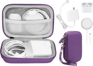 CaseSack Handy Case for MacBook Air Pro Charger MagSafe 1/2 Power Adapter, iPhone 17/17 Pro max, iPhone 16/16 Pro MagSafe Charger, USB C Hub, Type C Hub, USB Multiport Adapter CaseSack Handy Case for MacBook Air Pro Charger MagSafe 1/2 Power Adapter, iPhone 17/17 Pro max, iPhone 16/16 Pro MagSafe Charger, USB C Hub, Type C Hub, USB Multiport Adapter