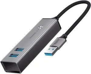USB Hub USB 3.0 Type C Hub Splitter,Multi-Interface Universal USB Splitter One-to-Four Adapter 3.0 High-Speed Type-c Extender (Color : USB Plug) (USB Plug)