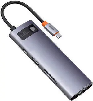 8 in 1 Type C HUB USB C HUB SD Reader PD 100W Charger USB 3.0 HUB Dock Station Splitter