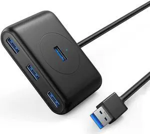 USB Hub 4-Port USB 3.0 High-Speed USB Splitter for Hard Drives USB Flash Drive Mouse Keyboard Extend Adapter USB 3.0 Hub
