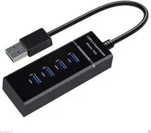 4 Port USB 3.0 Hub Computer USB Multi Interface Splitter USB Distributor One Drive Four Extend High Speed