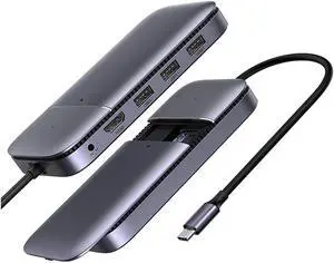 USB C HUB USB Type C 3.1 to M.2 B-Key HDMI 4K 60Hz USB 3.1 10Gbps USB C HDMI HUB Splitter