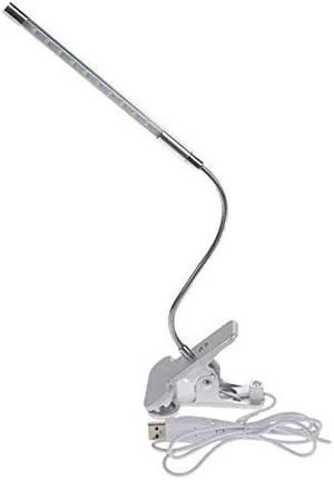 Small Black Table lamp USB Smart LED Touch Dimmable Flexible USB Eye-Care Reading Light Adjustable LED Solid Clip Laptop Bedroom Desk Study Lamp (Color : White) (White) Small Black Table lamp USB Smart LED Touch Dimmable Flexible USB Eye-Care Reading Light Adjustable LED Solid Clip Laptop Bedroom Desk Study Lamp (Color : White) (White)