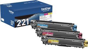 Brother Genuine TN221 3pk Standard-Yield Colour Toner Cartridge Multipack