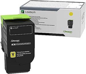 LEXMARK 78C0X40 Yellow Extra High Yield Toner Cartridge