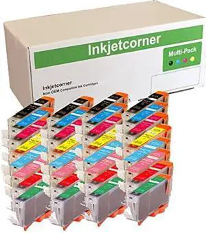 Inkjetcorner Compatible Ink Cartridges Replacement for CLI-8 for use with Pro9000 Mark II (32-Pack)