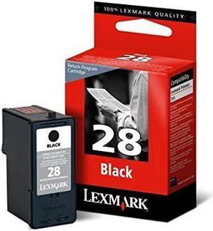 Lexmark #28 X2500/Z845/Z1300 Black Return Program Ink Top Grade Components Practical Durable New