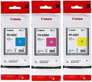 PFI-030C PFI-030M PFI-030Y 3-Pack by CES Imaging