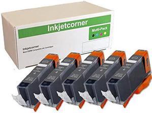 Inkjetcorner Compatible Ink Cartridges Replacement for CLI-226 for use with MG6120 MG6220 MG8120 MG8220 (Gray, 5-Pack)