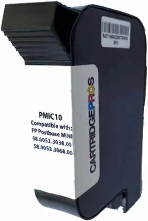 Made in the USA - Compatible PMIC10 Ink Cartridge for use in Postbase Mini Postage Meters Made in the USA - Compatible PMIC10 Ink Cartridge for use in Postbase Mini Postage Meters