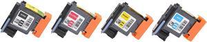 VineonTec Remanufactured 11 Printhead C4810A C4811A C4812A C4813A Compatible for Designjet 70 90 100 110 500 510 500ps 800ps 9110 K850 Printer.