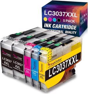 Compatible 3037XXL Ink Cartridge Replacement for Brother LC3037 LC3037XXL LC3039 for MFC-J6945DW MFC-J5845DW MFC-J6545DW MFC-J5945DW Printer (2Black, 1Cyan, 1Magenta, 1Yellow)-YingColor
