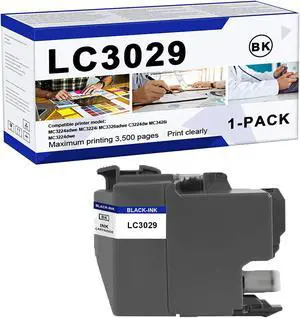 KebenShop Compatible LC3029BK Ink Cartridge Replacement for MFC-J5830DW MFC-J5930DW MFC-J6535DW MFC-J6935DW Printer (Black,1-Pack)