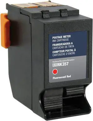 AMERICAN MAILING SOLUTIONS INC. Postage Meter Red Ink Cartridge for Quadient (Neopost) IXINK357, IX3