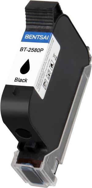 BENTSAI BT-2580P Original Solvent Quick Dry Ink Cartridge Handheld Inkjet Printer BT-HH6105B2/BT-HH6105B3/B10 (Black)