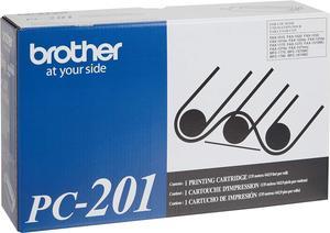 Brother PC-201 Ink Cartridge - Black - Retail Packaging