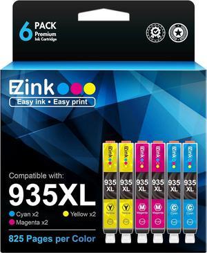 E-Z Ink (TM Compatible Ink Cartridge Replacement  935 935XL 935XL High Yield to use with HP Officejet 6812 6815 6230 6830 6220 6800 6820 6822 6825 6835 6836 Printer(2 Cyan 2 Magenta 2 Yellow)