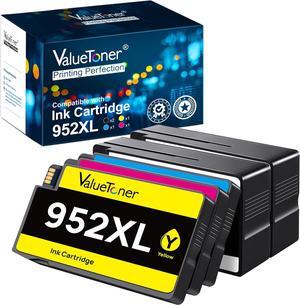 Valuetoner Remanufactured 952XL 952 Ink Cartridges Replacement for Upgraded HP 952XL Ink Cartridges Combo Pack for OfficeJet Pro 8710 8720 7740 8210 8715 8740 7720 8702 Printer (5-Pack, 2BK/C/M/Y)