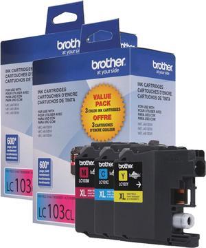 Brother Innobella LC1033PKS Original Ink Cartridge - Inkjet - High Yield - 600 Pages Cyan, 600 Pages Magenta, 600 Pages Yellow - Cyan, Magenta, Yellow