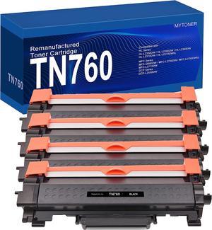 MYTONER Remanufactured Toner Cartridge Replacement for Brother TN760 TN730 High Yield Printer Toner